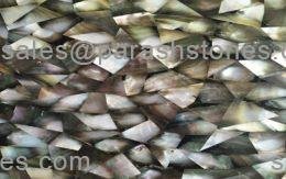 picture of mother of pearl black grey in random pattern surface,tiles & slab