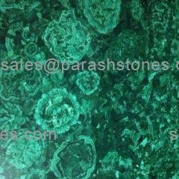 picture of malachite gemstone slab, tiles & surface in design pattern