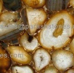 picture of natural yellow crystal agate slab, tiles & surface