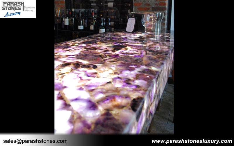 Semi Precious Stone Slab Furniture Wholesale Price Precious