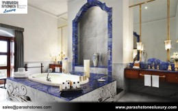 Lapis Lazuli Bathroom Decor