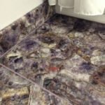 Amethyst bathroom floor 2