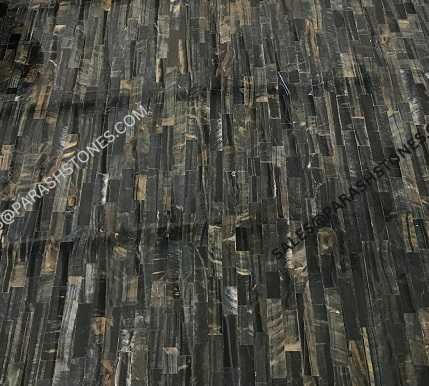 Picture of blue tiger eye slab & surface