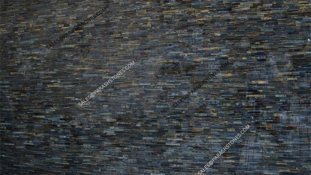 Picture of blue tiger eye slab & surface
