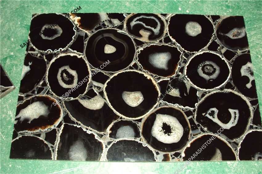 Brazilian black agate