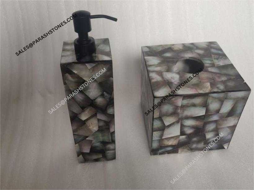 Mother of Pearl Bath-Accessories