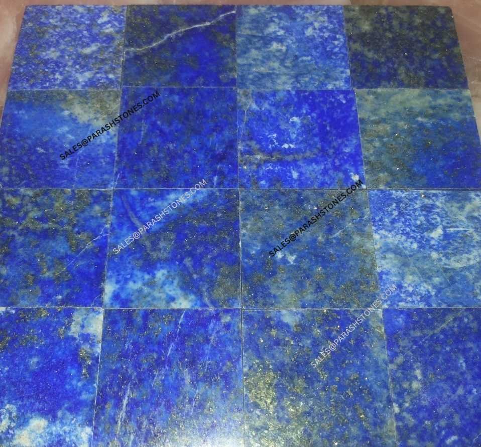 Picture of Lapis Lazuli Brick Pattern slab