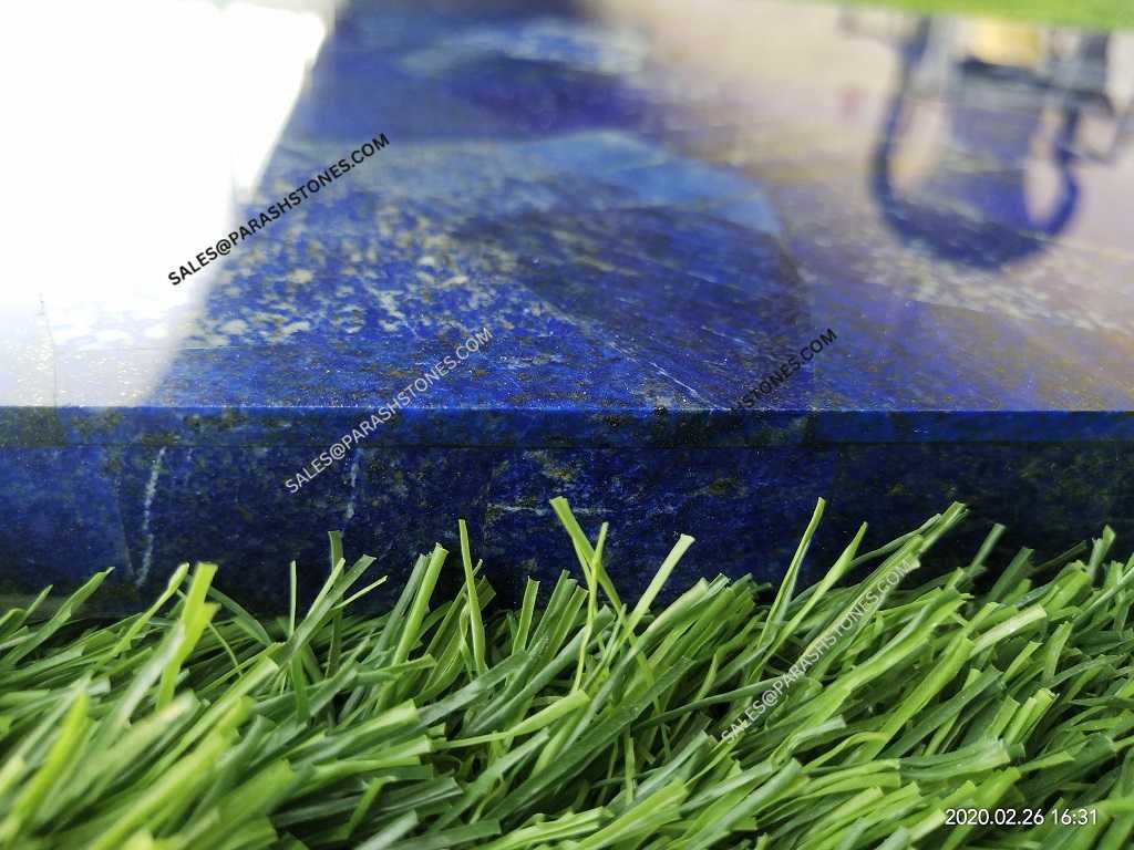 Lapis Lazuli Random Pattern slab finish view