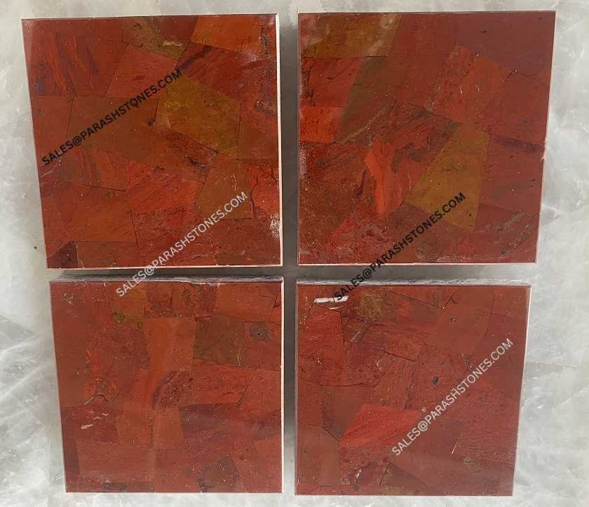 red jasper tile