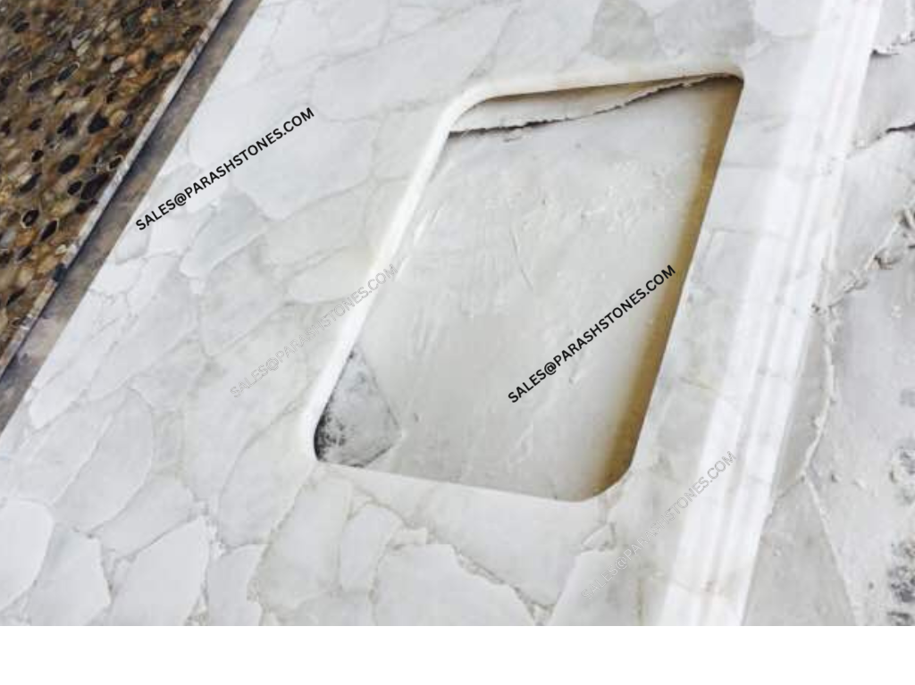Snow White Quartz countertop