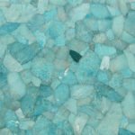 Picture of green amazonite slab, tiles & surface