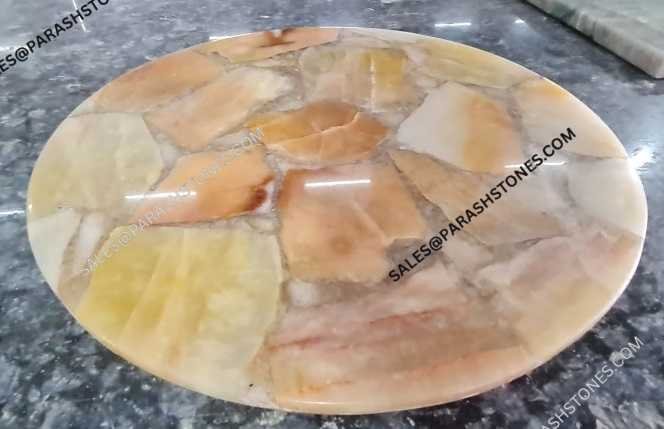 golden-quartz-round-table-top