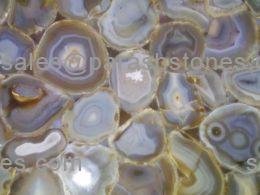 picture of grey agate with golden edges texture