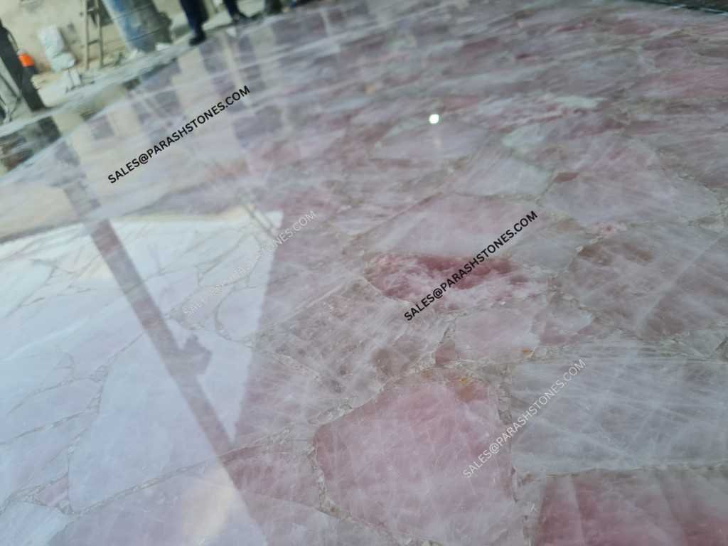 pink-quartz-slab-tiles-surface