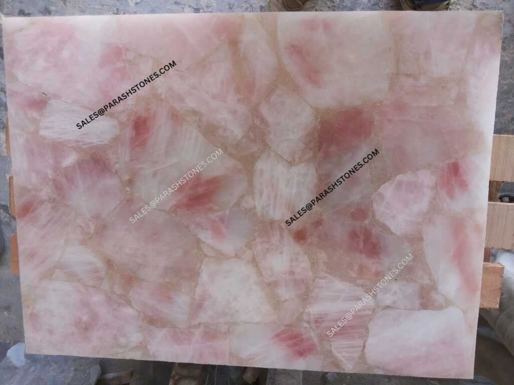 pink-quartz-slab-tiles-surface