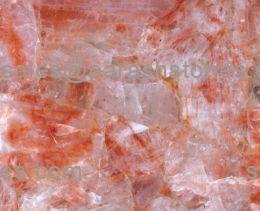picture of red quartz slab, tiles & surface