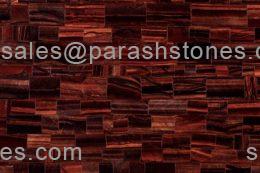 picture of red tiger eye slab, tiles & surface