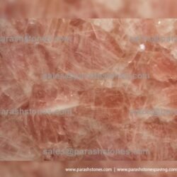 picture of rose quartz semi precious gemstone slab, surface & tiles