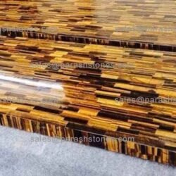 Tiger eye countertop