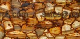 Luxury Brown Banded Agate tile