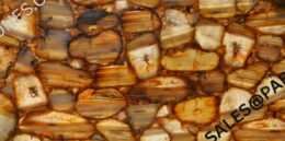 Luxury Brown Banded Agate tile