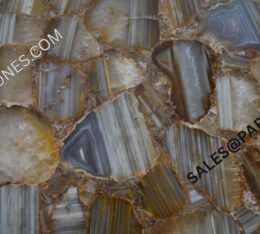 Brown Banded Agate stone tile for modern interiors