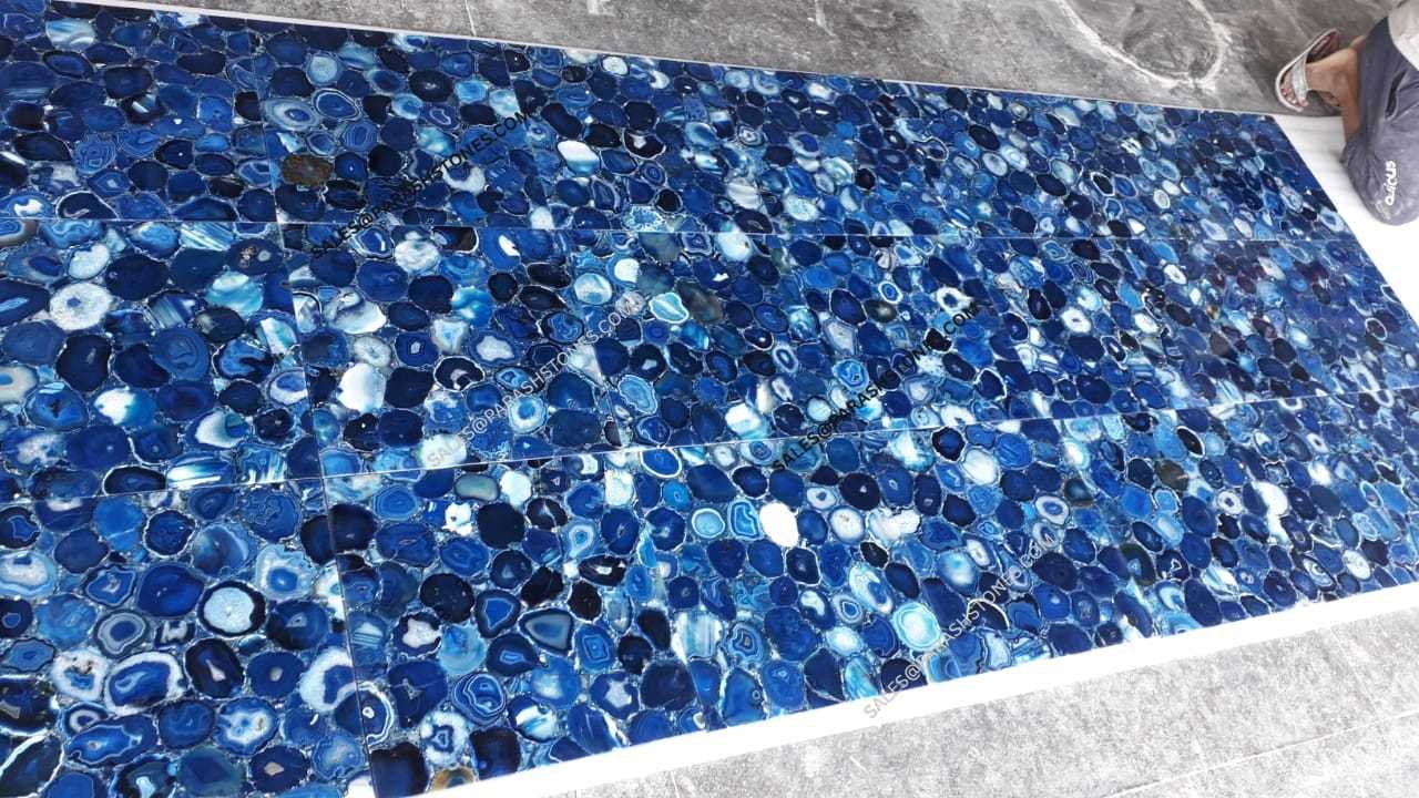 Indian Blue Agate