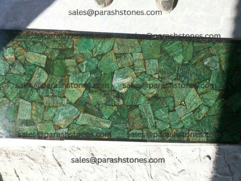 Russian Serpentine slab surface and tiles-3