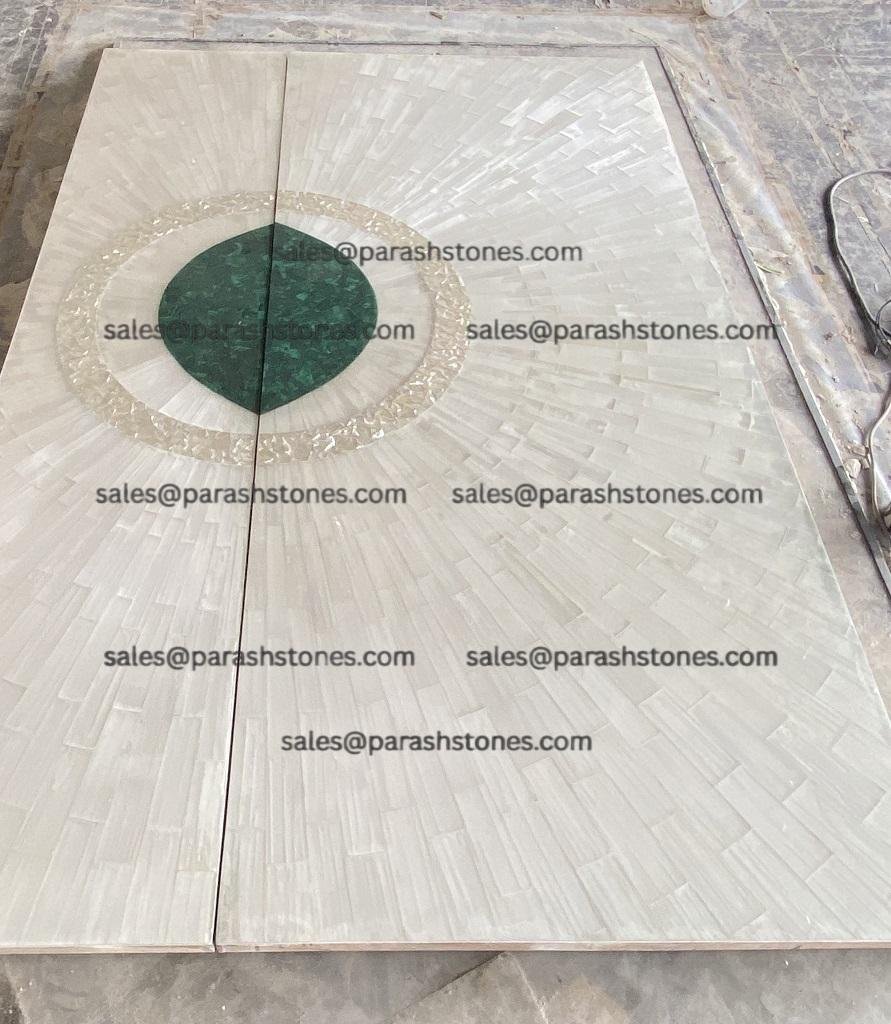 Selenite  Slab Surface and Tiles-11