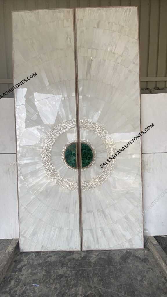 Selenite Slab Surface and Tiles-3