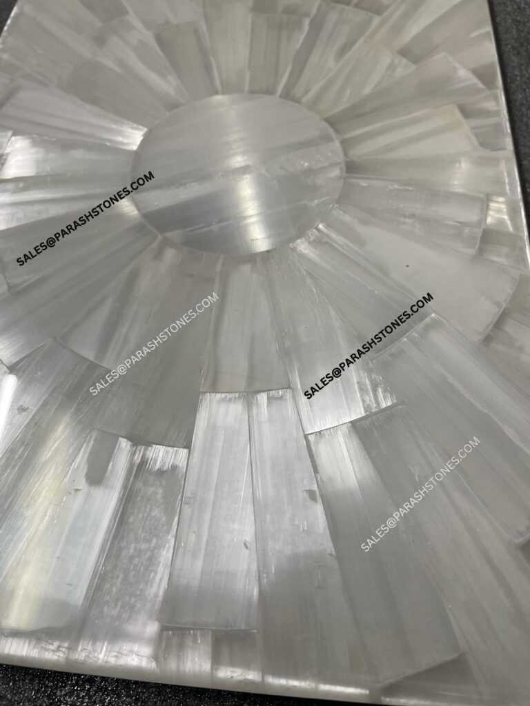 Selenite Slab Surface and Tiles-1