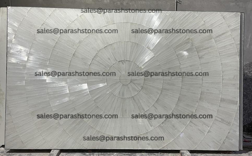 Selenite  Slab Surface and Tiles-5