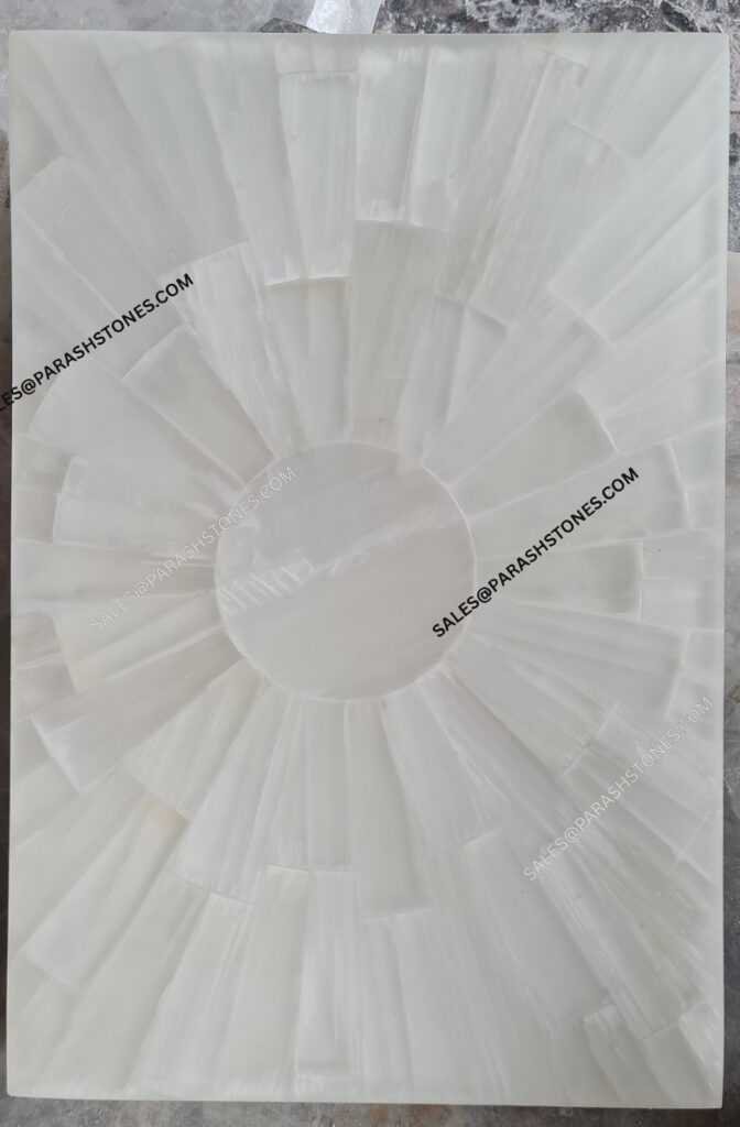 Selenite Slab Surface and Tiles-9