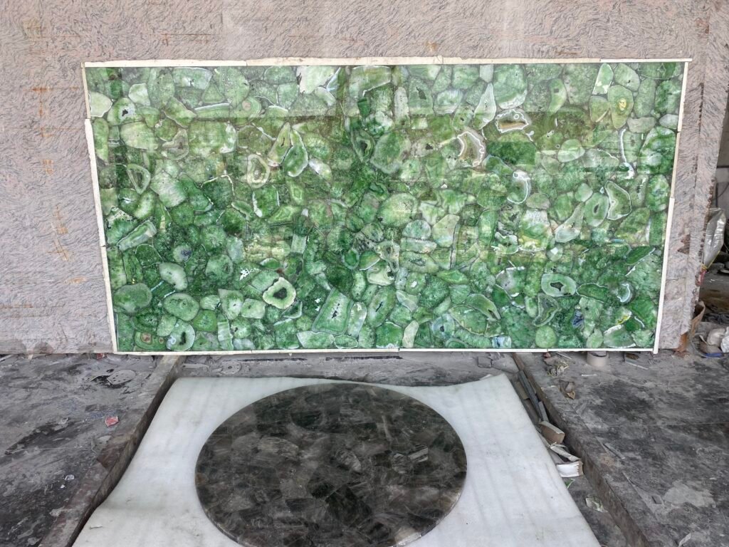 Indian Green Agate slabs