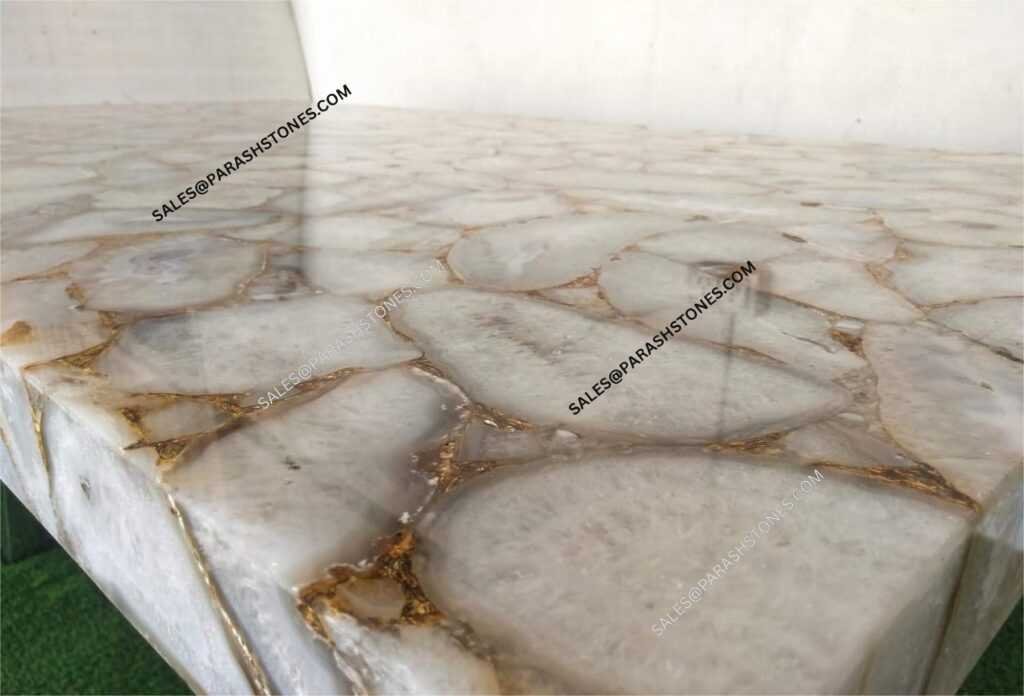 white-agate-golden-foil