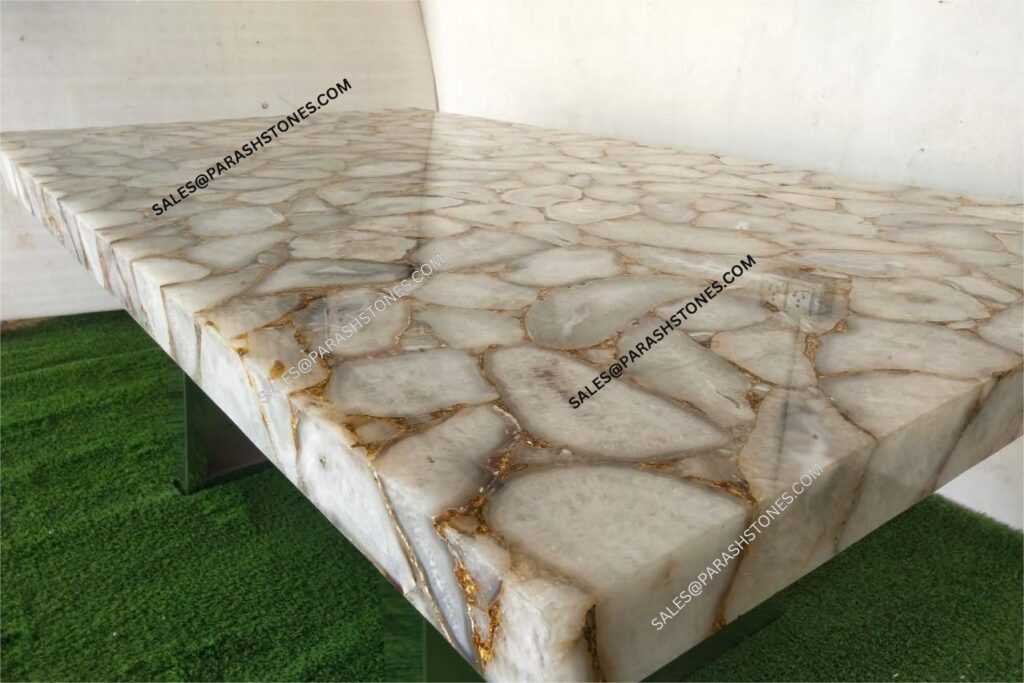 white-agate-golden-foil-slab