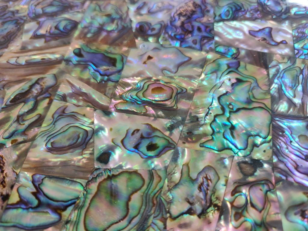 Abalone Shell Slab, Tiles and Countertop