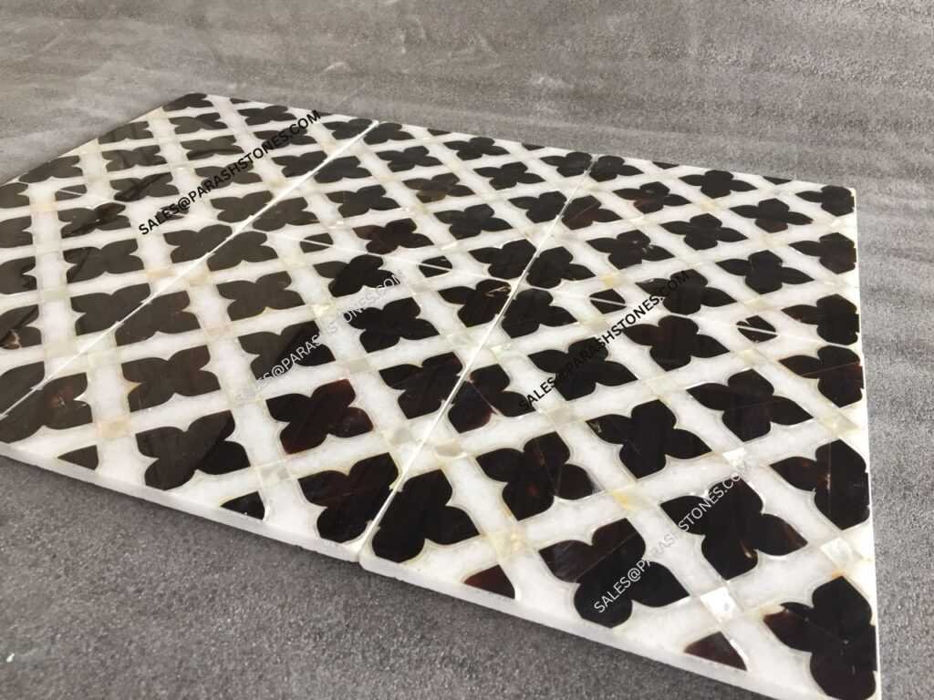 Gemstone Inlay tile Work