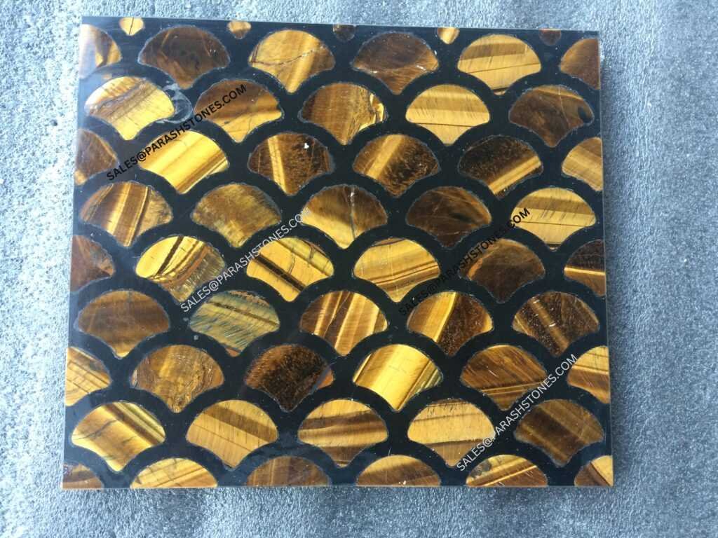 Gemstone Inlay tile Work