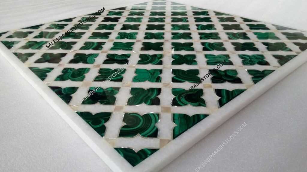 Gemstone Inlay tile Work