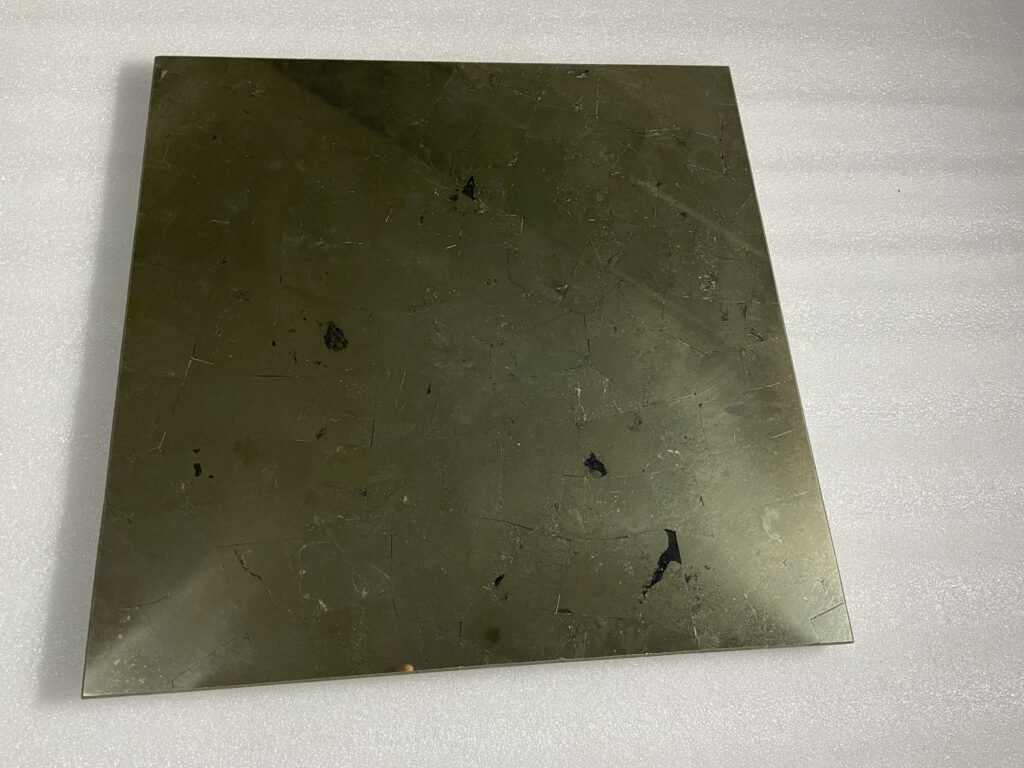 Pyrite Gemstone Slab, Tiles and Countertop
