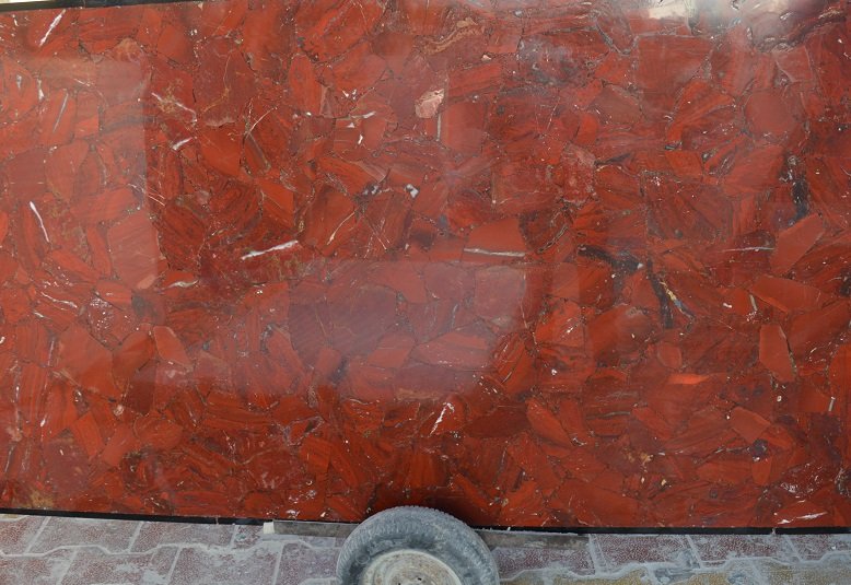 Red Jasper Slab