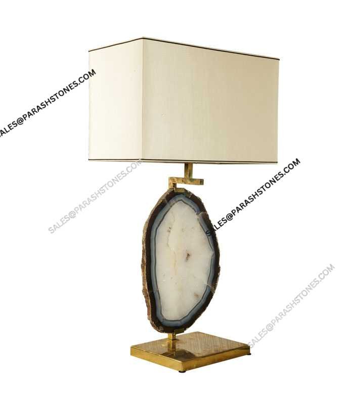 Black-Agate-crystal-lamp
