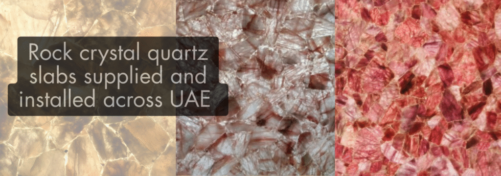 Rock Crystal Quartz Installation