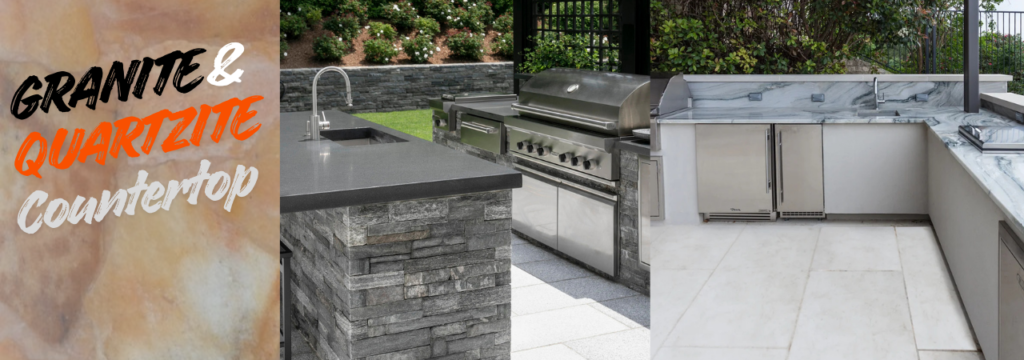 Outdoor Kitchen Countertop Installation
