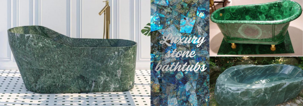 Luxury stone bathtubs Alps