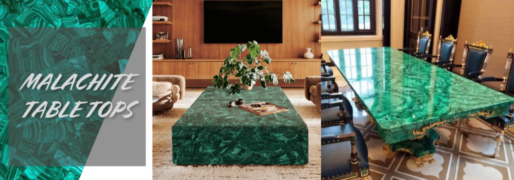 Malachite Table Tops