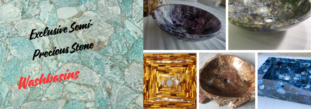  Exclusive Semi-Precious Stone Washbasins